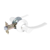 Manilla Barcelona con sistema cuadradillo, función 05 puertas de paso, blanco.