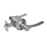 Manilla Barcelona con sistema cuadradillo, función 05 puertas de paso, cromo mate.