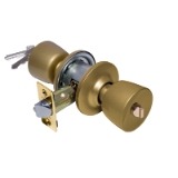 Pomo Tulipa 3500 entrada, latón mate, amaestrado.