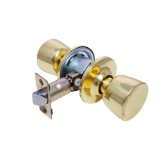 Pomo Tulipa 3505 paso, latón pulido.