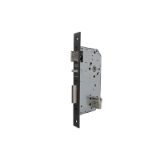 Cerradura de gama obra 2030 para puertas de entrada, entrada de 50mm, cilindro TE5, acabado negro