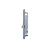 Cerradura multipunto con palanca basculante sin picaporte 2231 con 1 cierre frontal y 2 cierres en punto alto y bajo, leva de 15, entrada de 30mm, sin cilindro, acabado acero inoxidable