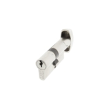 Cilindro TK6 TESA perfil EURO botón de 40Bx40, leva R15, acabado níquel. 3 llaves.