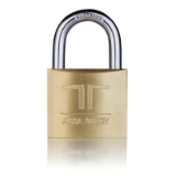 Candado cambiable CL55 sin cilindro, latón.