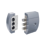 Cerrojo de sobreponer DIVA sin cilindro acabado Aluminio.