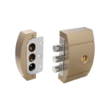 Cerrojo de sobreponer DIVA  sin cilindro acabado Cava.