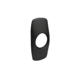 Escudo embellecedor EMB855, acabado negro.