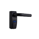 Accionamiento exterior de paso para dispositivo antipánico con manilla en acabado negro