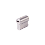 Cilindro T80 TESA perfil T80 para candado CL55, acabado en níquel. 5 llaves.