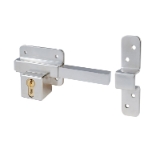 Cerrojo pasador de seguridad 22 con cilindro interior YL5 YL5 europerfil de 30x70mm, acabado hierro niquelado