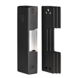 Cerradero eléctrico automático de sobreponer. Cóncavo. 12VAC/VDC.