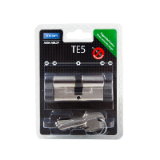 Cilindro TE5 TESA perfil EURO doble de 30X30 R13 níquel E18 embalaje blíster. 5 llaves.