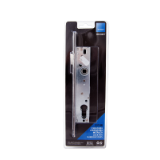 Cerradura monopunto de palanca deslizante 2210, picaporte reversible, entrada de 20mm, acabado acero inoxidable, embalaje visual