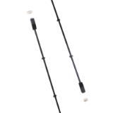 Accesorios Serie Lite y Quick; Conjunto mecanismos para convertir Lite o Quick de 1 punto en multipunto de 2/3 puntos verticales con acabado negro.