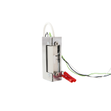 Cerradero eléctrico std. Con Micro. Frente corto inox.  12VAC/VDC.