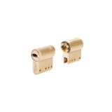 Cilindro HSK YALE perfil EURO modular 2X30, estría AK4, acabado latón. 5 llaves.