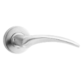Manilla Arena Solid roseta, D53 cuadradillo 8mm, Inox 304.