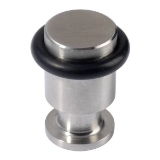 Tope puerta suelo 20X35 inox.