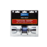 Pomo Tulipa 3500 entrada, embalaje visual cromo mate.