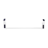 Dispositivo antipánico de empuje, modelo de embutir de nueca de 9mm de la gama Global en acabado blanco-blanco