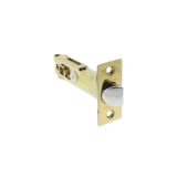 Picaporte 3500s para pomos sin dispositivo de seguridad, 60/70 mm, frente cuadrado latonado.