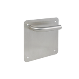 Manilla Vector con placa cuadrada, función paso, inox 304.