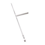 Dispositivo antipánico de deslizamiento de sobreponer con dos puntos de cierre alto y bajo de la gama Top con acabado acero inoxidable AISI316