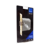 Cerradura para puertas de madera 2005 de paso, entrada de 30mm, acabado hierro latonado, embalaje visual