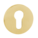 Complemento bombillo Urban, roseta cuadrada, latón pulido.