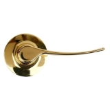 Manilla Barcelona con sistema cuadradillo, función 00 entrada, embalaje visual, latón pulido.