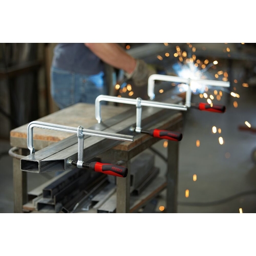 Original BESSEY Ganzstahl-Schraubzwinge GZ mit 2-Komponenten-Kunststoffgriff