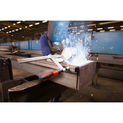 Original BESSEY Ganzstahl-Schraubzwinge GZ mit 2-Komponenten-Kunststoffgriff