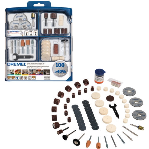 Juego de accesorios multiusos DREMEL® de 100 piezas