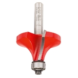 Abrundfräser Expert for Wood, 8 mm, D 44,4 mm, R1 15,9 mm, L 22,2 mm, G 64 mm