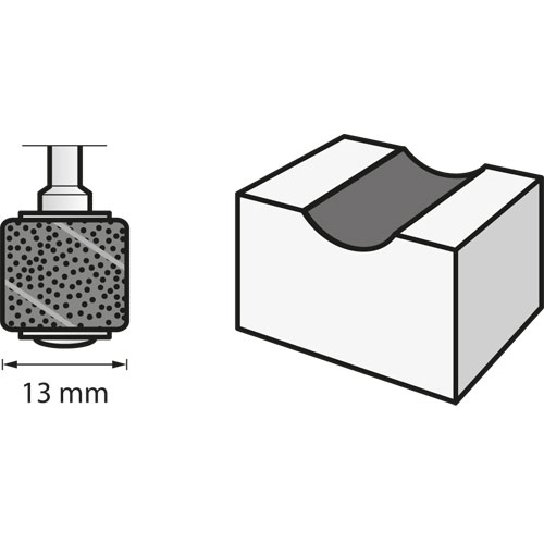 Acabado en material Dremel accesorio de lijado 408