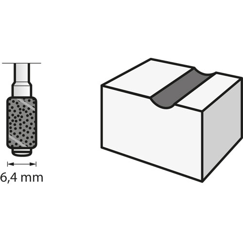 Acabado en material Dremel accesorio de lijado 431