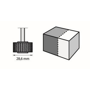 Acabado en material Dremel accesorio de lijado 502