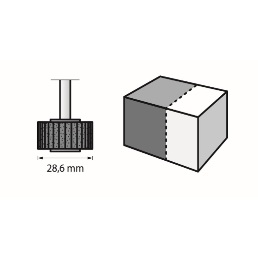 Acabado en material Dremel accesorio de lijado 502