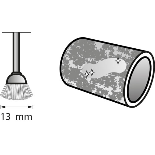 Acabado en material Dremel accesorio de limpieza 536