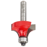 Abrundfräser Expert for Wood, 8 mm, D 31,75 mm, R1 9,5 mm, L 18 mm, G 60 mm