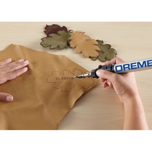 Enterrar cuero con Dremel VersaTip