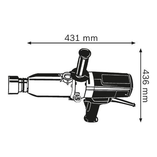Imagen de la dimensión del producto