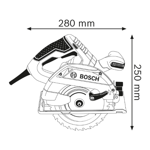Imagen de la dimensión del producto