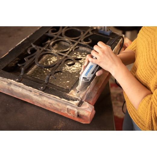 Fresado de un marco de madera con una Dremel 4250