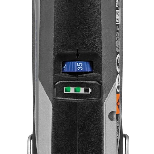 Dial de velocidad e indicador de batería de la Dremel 8260
