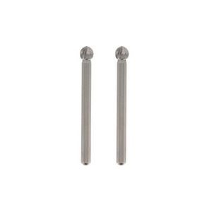 Dremel Hochgeschwindigkeitsfräsmesser 4,8 mm mit mittelgroßem, kugelförmigem Kopf zum Schnitzen und Gravieren in Holz