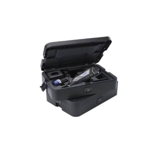 Multiherramienta Dremel 8240 con 5 complementos y 65 accesorios en su interior en un lujoso estuche negro