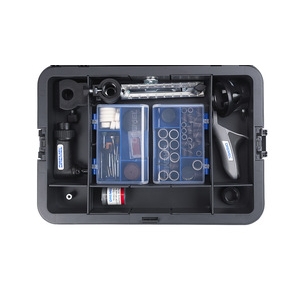 A top view of 4250 kit in a black Dremel box on a white background.