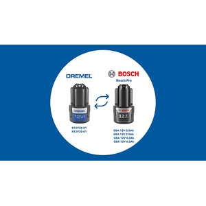 Multiherramienta con batería DREMEL 8240-5 (batería de 12 V y 2 Ah), 5 accesorios