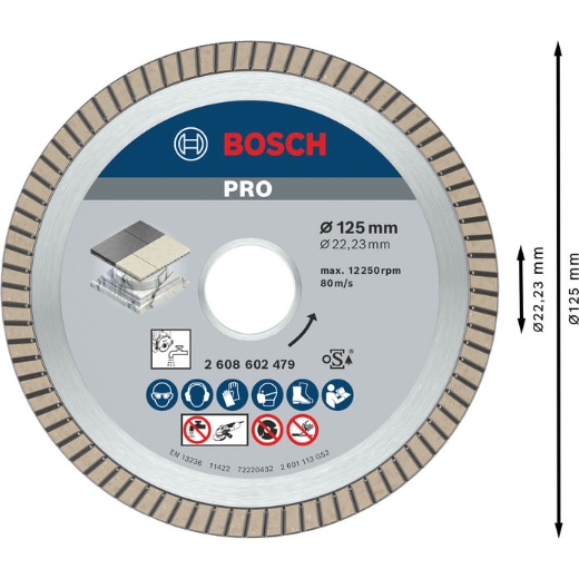 Bild der Produktabmessungen